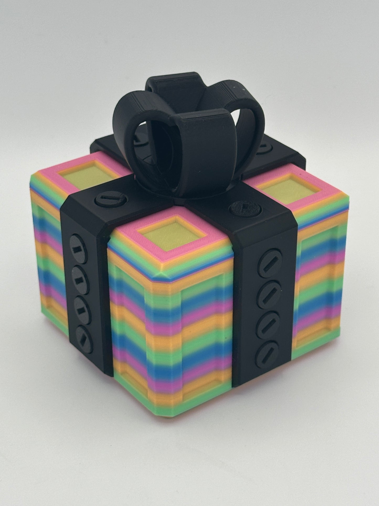 Annoying Gift Box w/ 20 bolts - Multiple Color Combinations