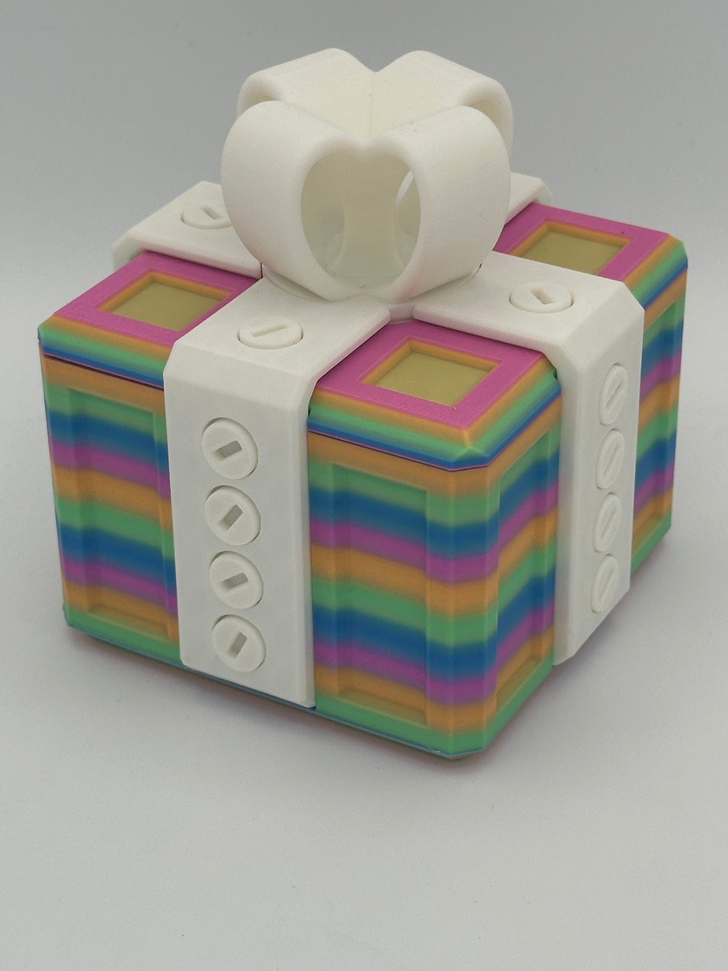 Annoying Gift Box w/ 20 bolts - Multiple Color Combinations