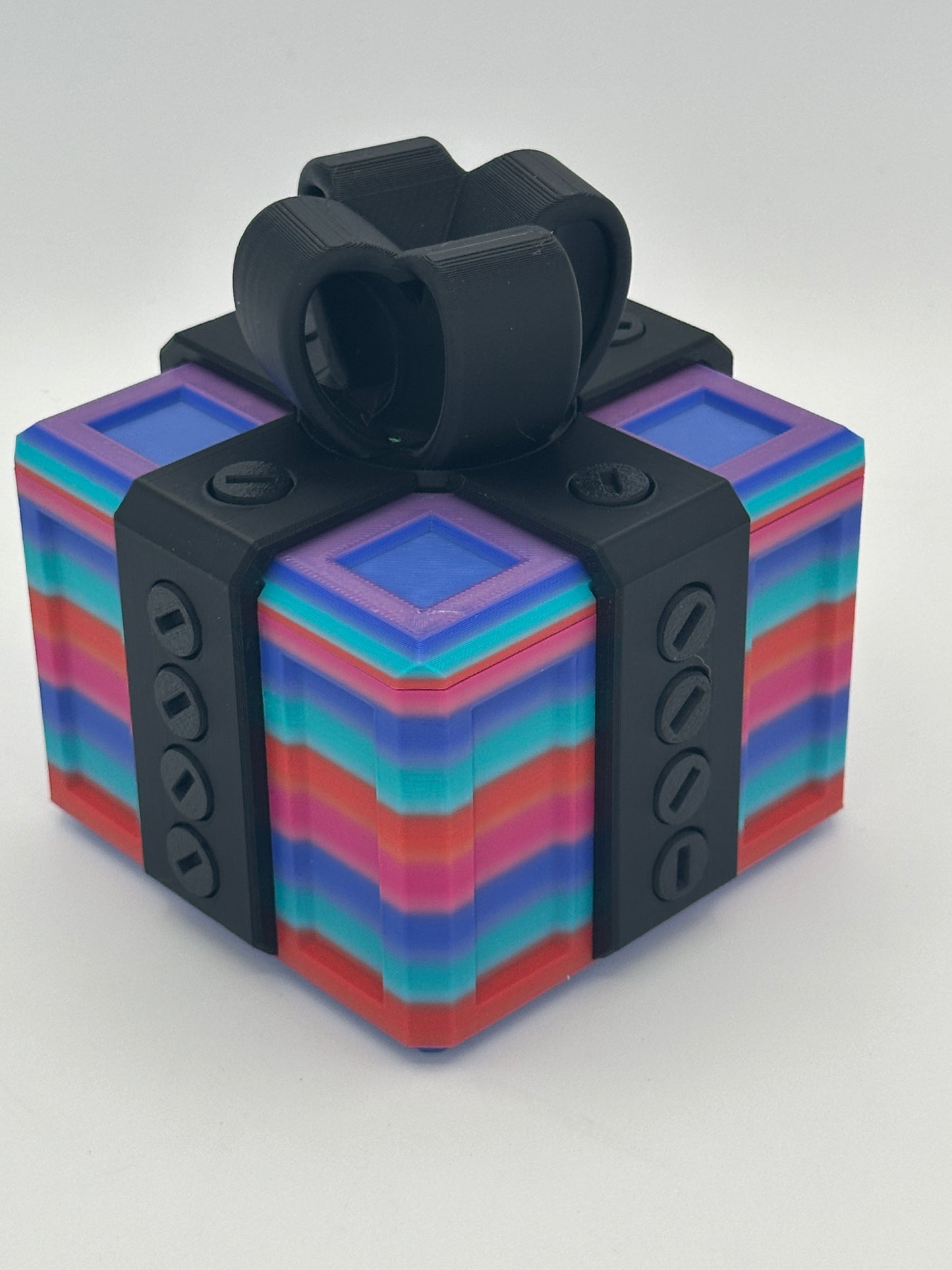 Annoying Gift Box w/ 20 bolts - Multiple Color Combinations