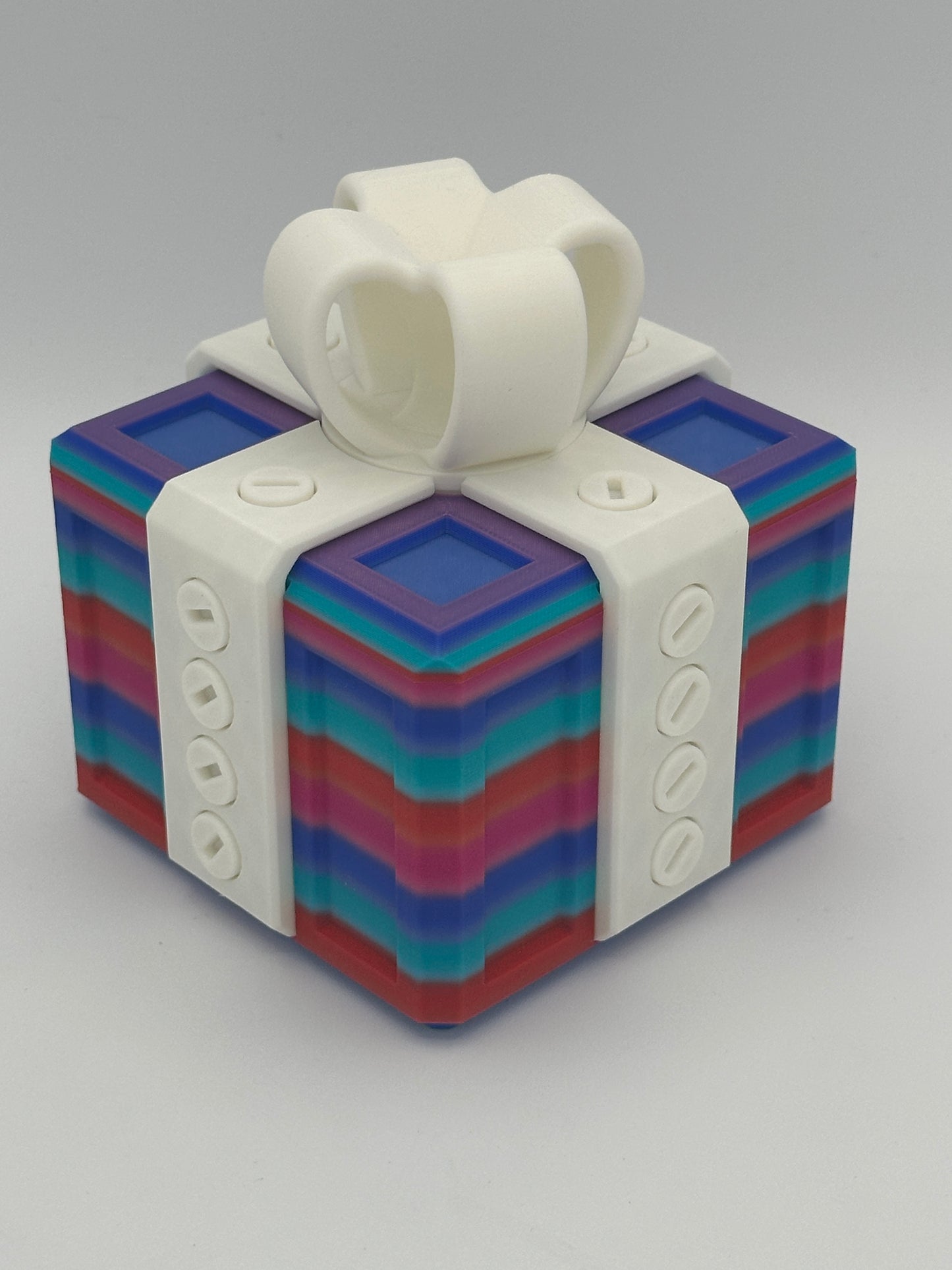 Annoying Gift Box w/ 20 bolts - Multiple Color Combinations