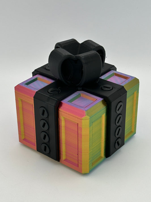 Annoying Gift Box w/ 20 bolts - Multiple Color Combinations