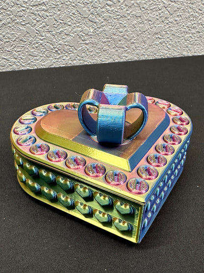 Heart Annoying Gift Box w/ 25 bolts - Multiple Color Combinations