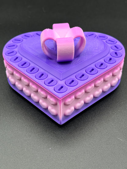 Heart Annoying Gift Box w/ 25 bolts - Multiple Color Combinations