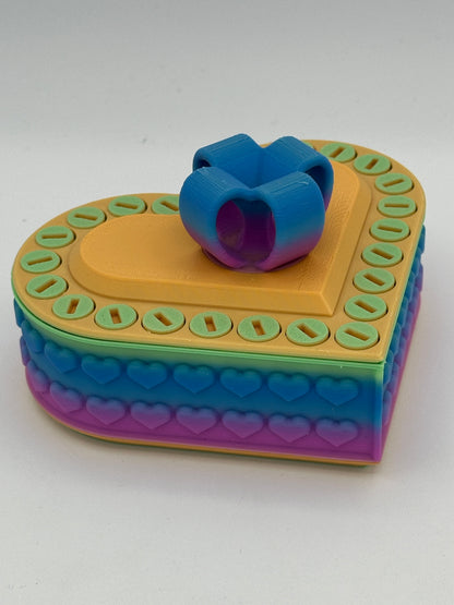 Heart Annoying Gift Box w/ 25 bolts - Multiple Color Combinations