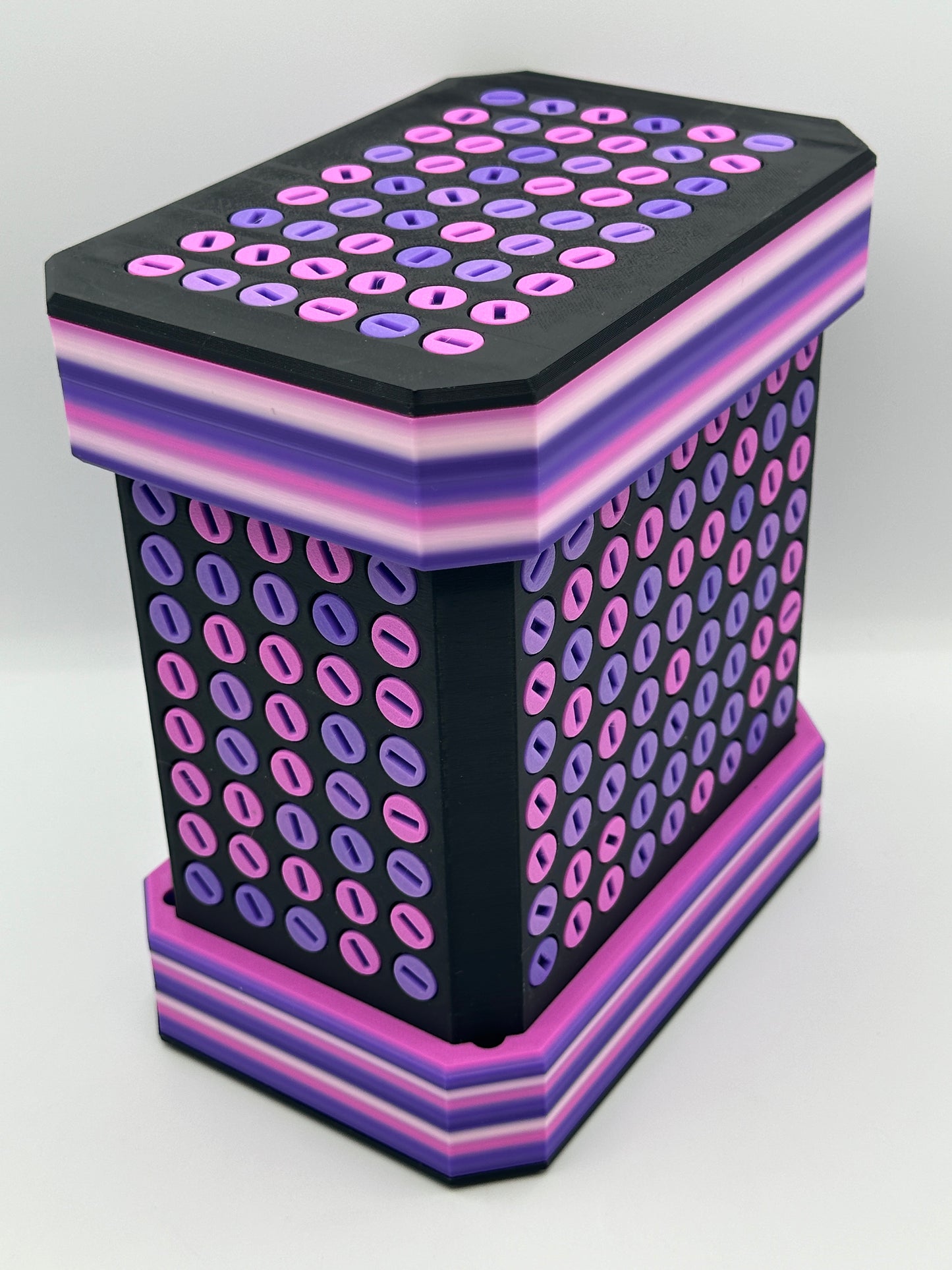 666 bolt Black & Purple Rainbow Extremely Annoying Gift Box