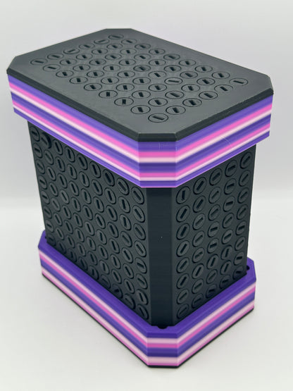 666 bolt Black & Purple Rainbow Extremely Annoying Gift Box