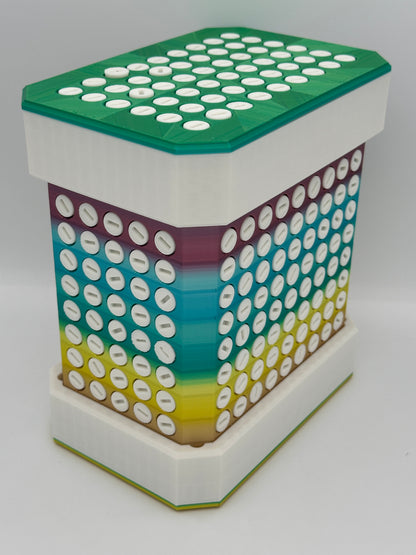 666 bolt Macaron Silk Rainbow & White Extremely Annoying Gift Box