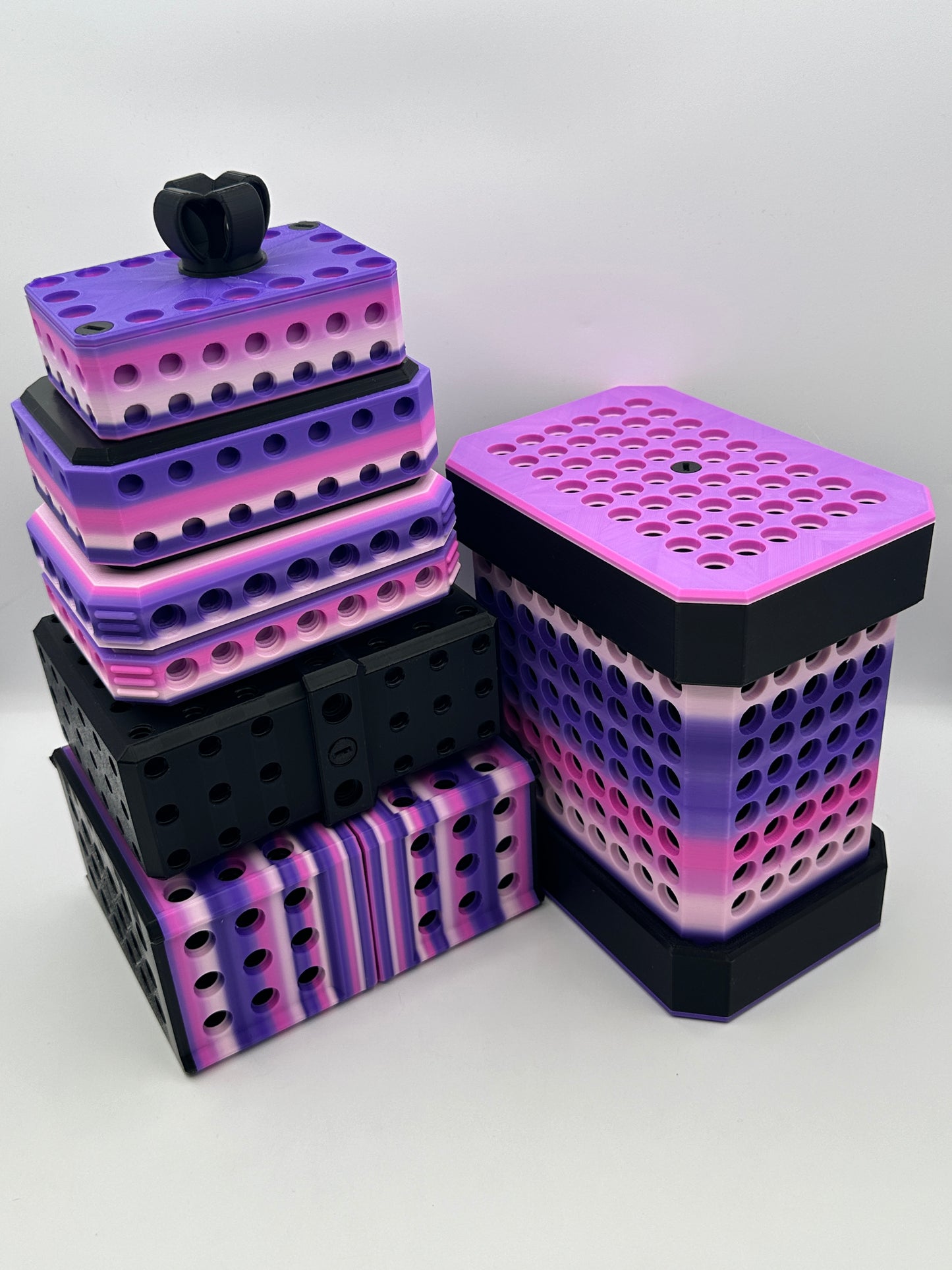 666 bolt Purple Rainbow & Black Extremely Annoying Gift Box