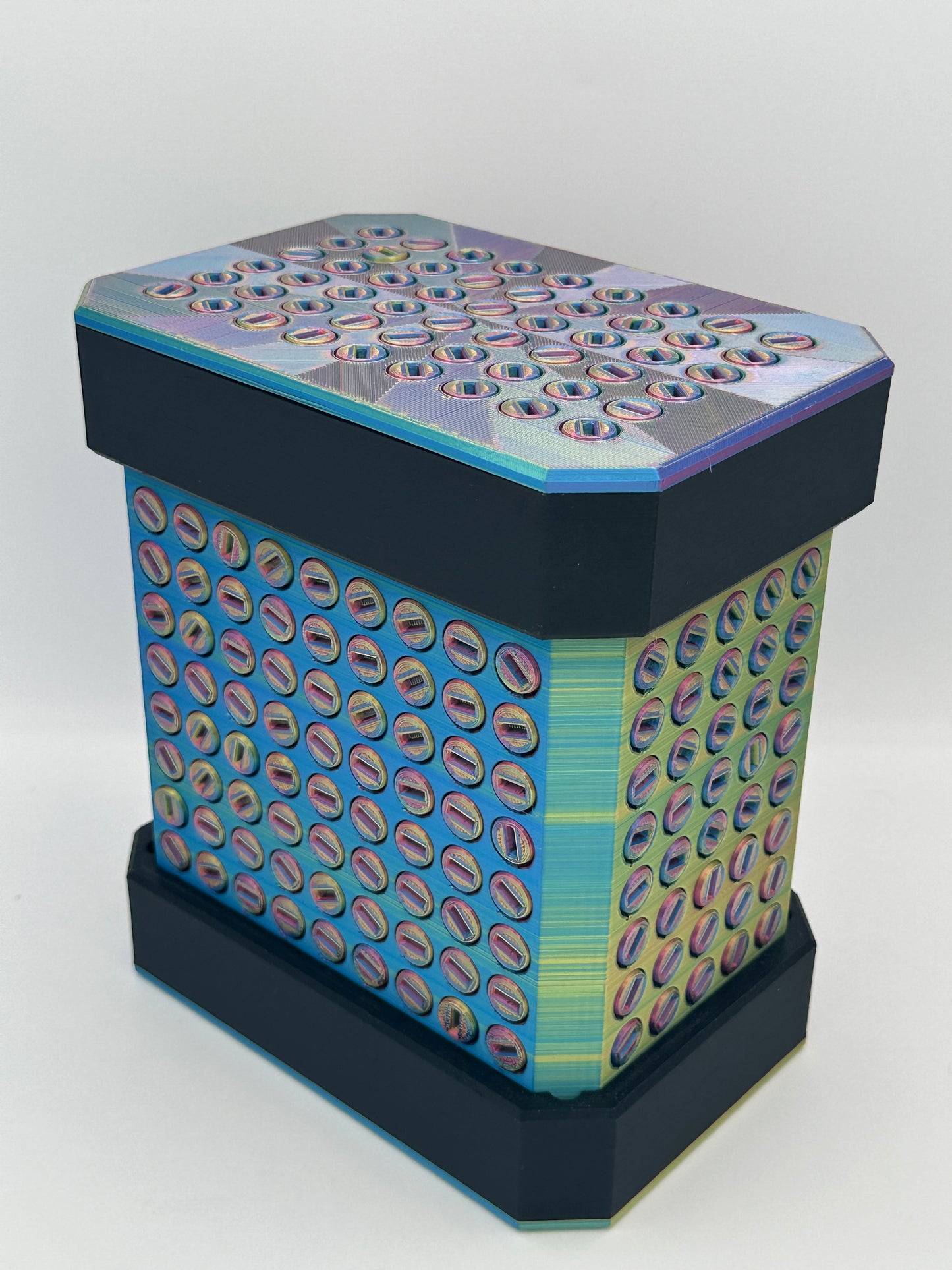 666 bolt Red/Yellow/Blue Shimmer & Black Extremely Annoying Gift Box