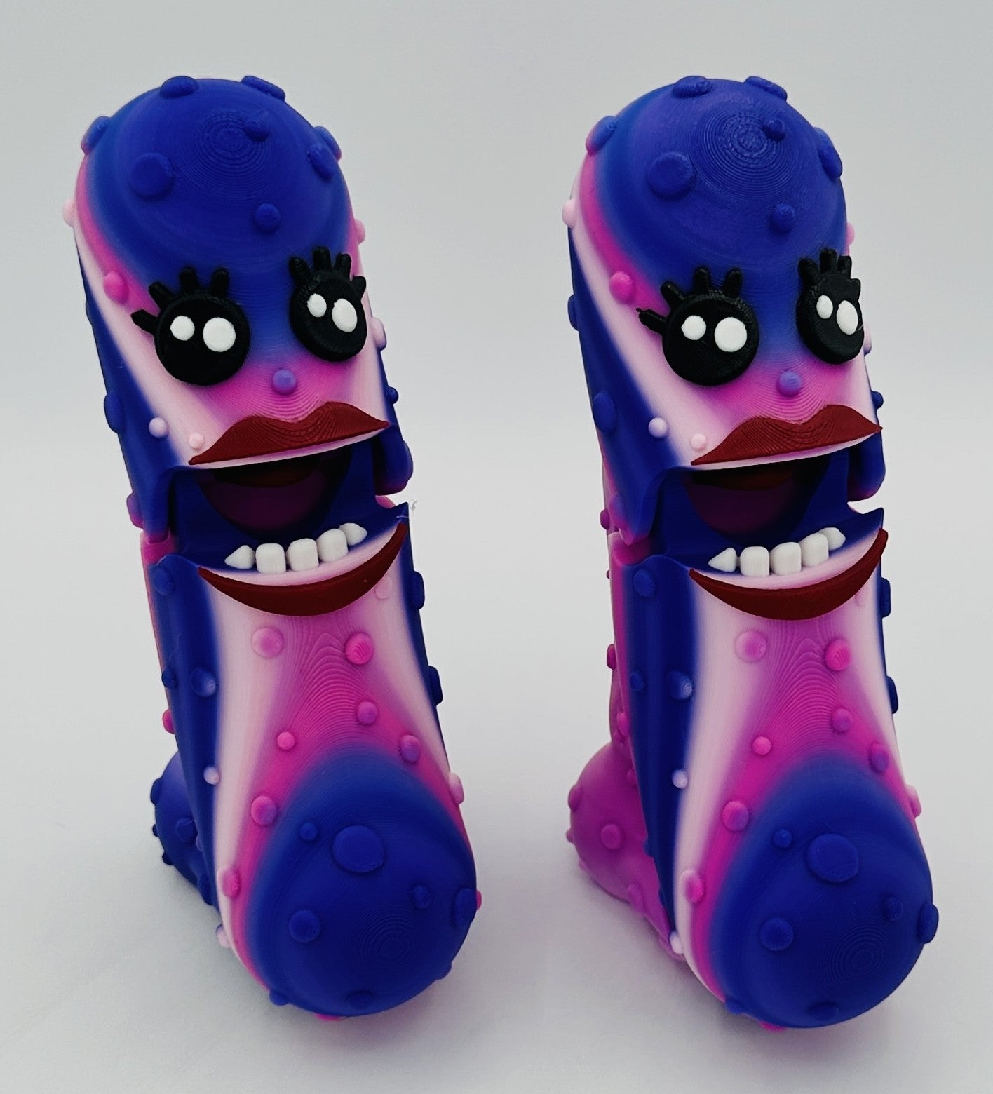 Mrs. Pickles - 7" Articulated Tickle Pickle with Butt stand