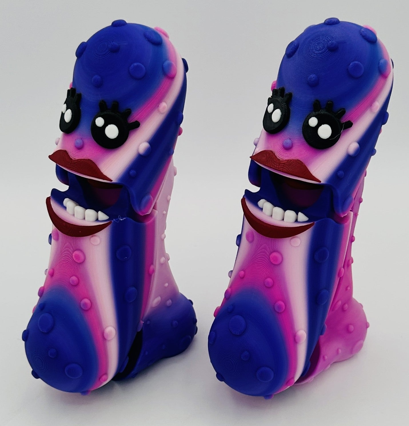 Mrs. Pickles - 7" Articulated Tickle Pickle with Butt stand