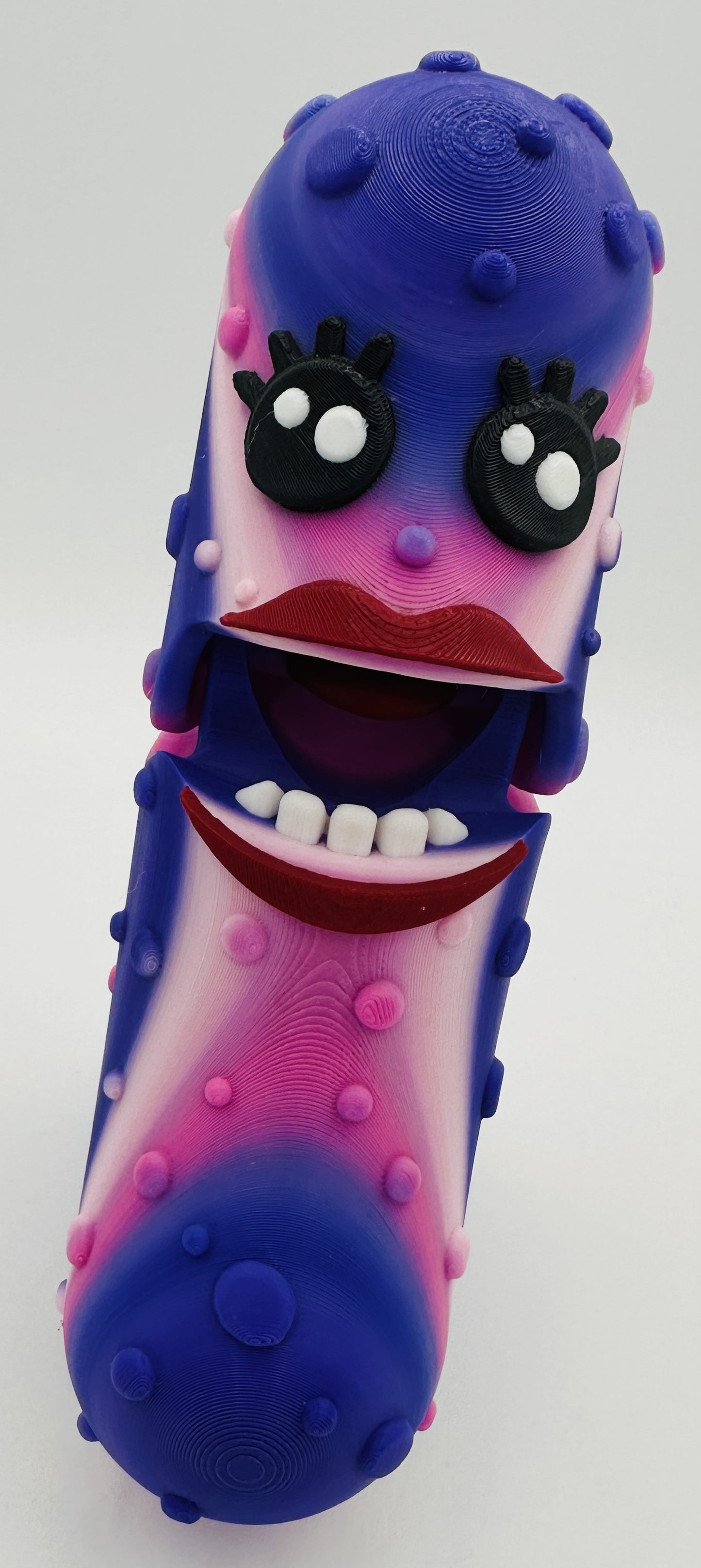 Mrs. Pickles - 7" Articulated Tickle Pickle with Butt stand