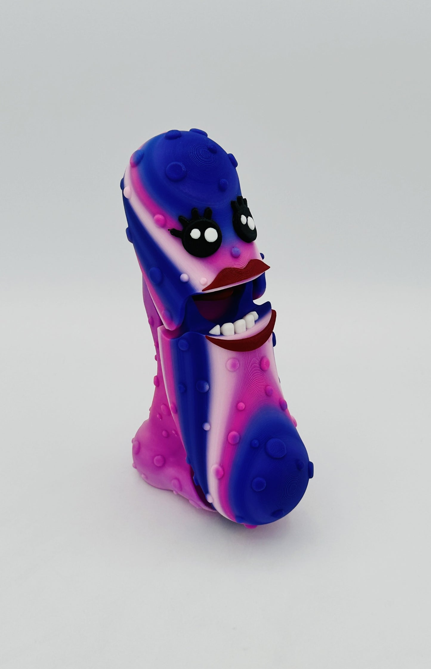 Mrs. Pickles - 7" Articulated Tickle Pickle with Butt stand