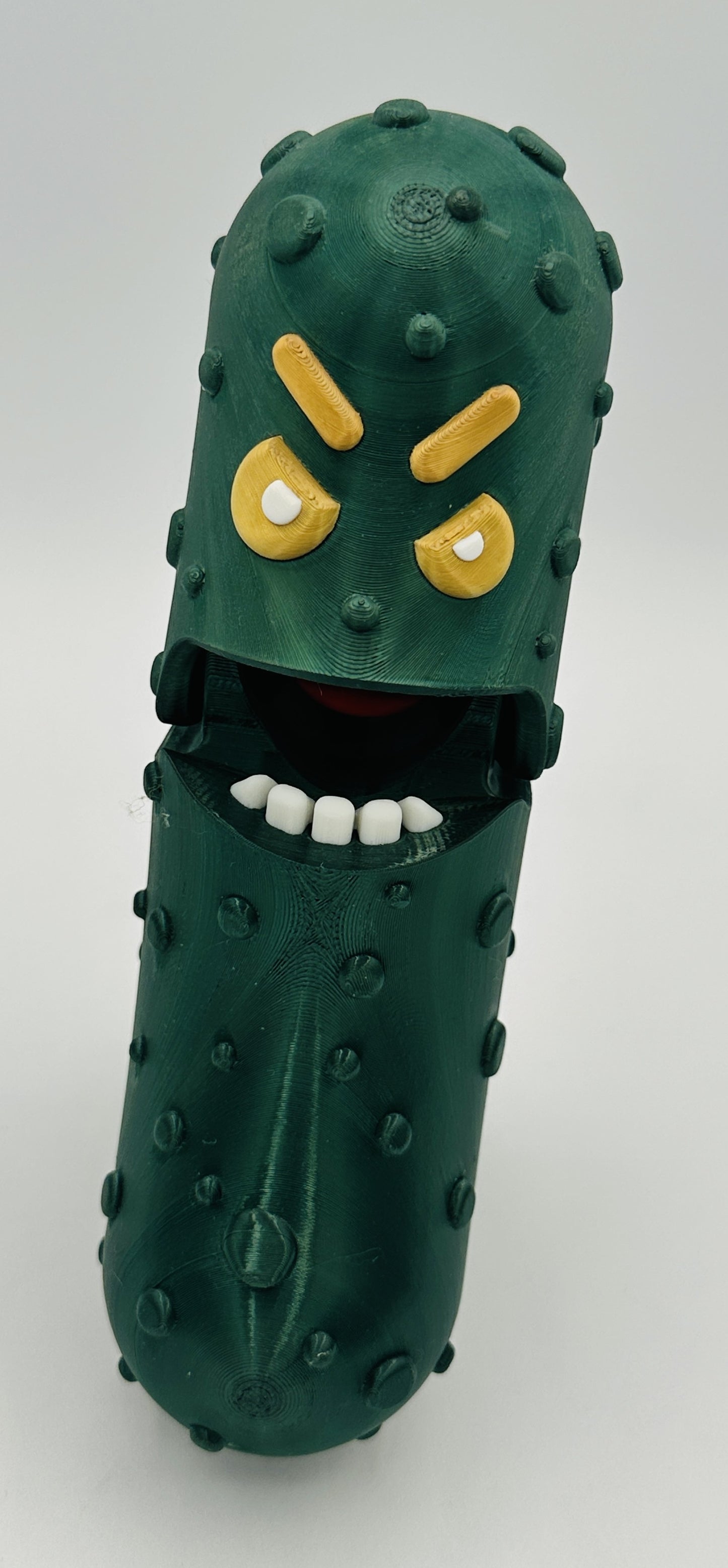 Angry Pickle - 7" Articulated Tickle Pickle with Butt stand
