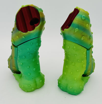 Bloody Bite - 7" Articulated Tickle Pickle with Butt stand