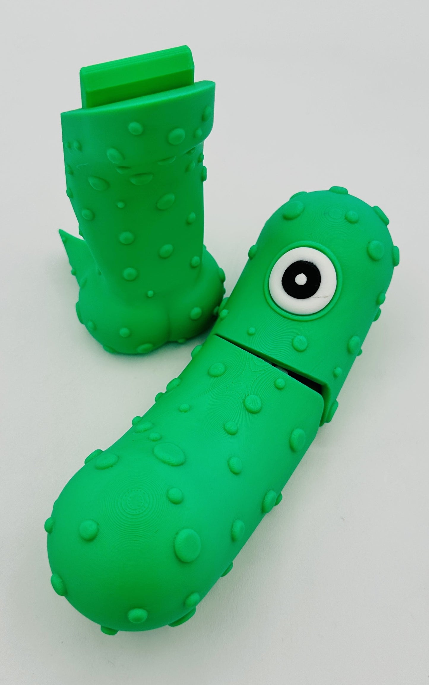 Cyclops - 7" Articulated Tickle Pickle with Butt stand