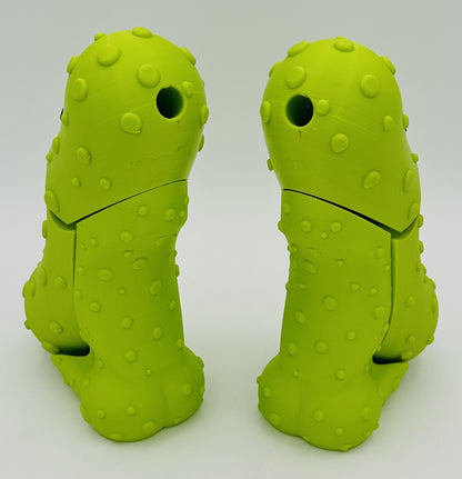 Derpy Pickle - 7" Articulated Tickle Pickle with Butt stand