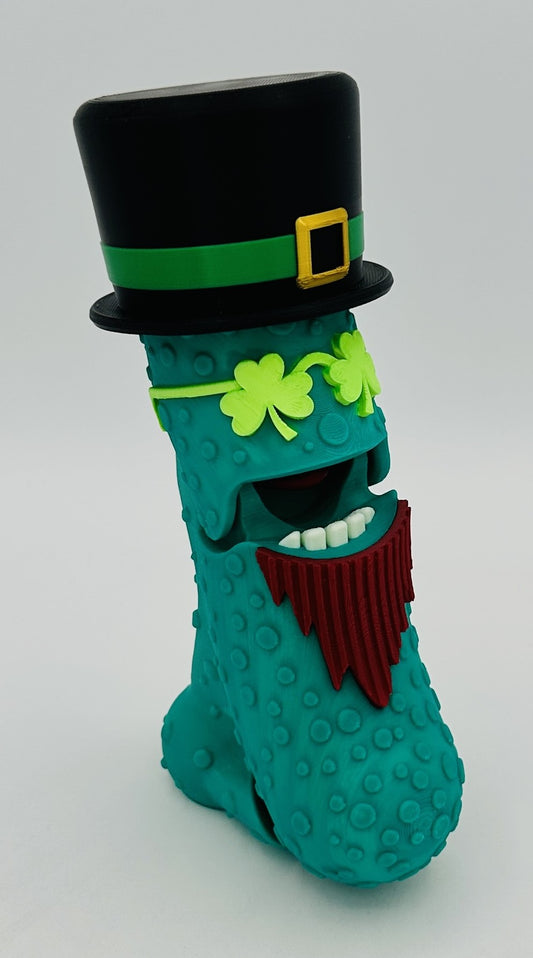 Leprechaun - 7" Articulated Tickle Pickle with Butt stand