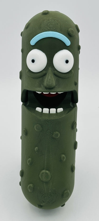 Pickle Rick - 7" Articulated Tickle Pickle with Butt stand