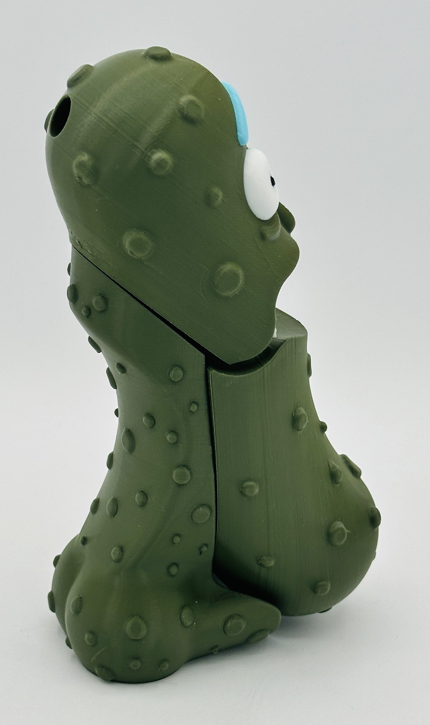 Pickle Rick - 7" Articulated Tickle Pickle with Butt stand