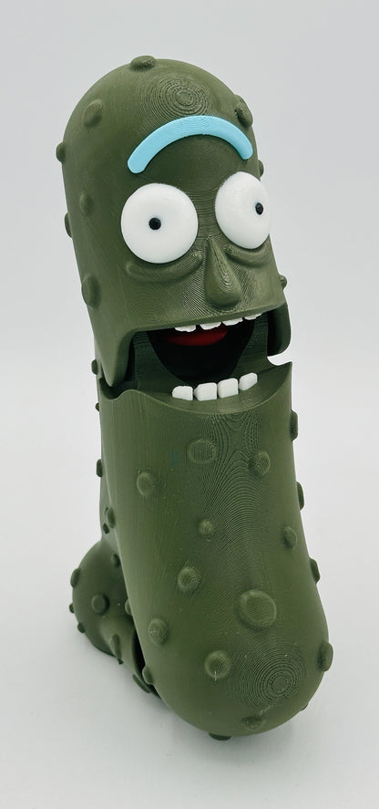 Pickle Rick - 7" Articulated Tickle Pickle with Butt stand