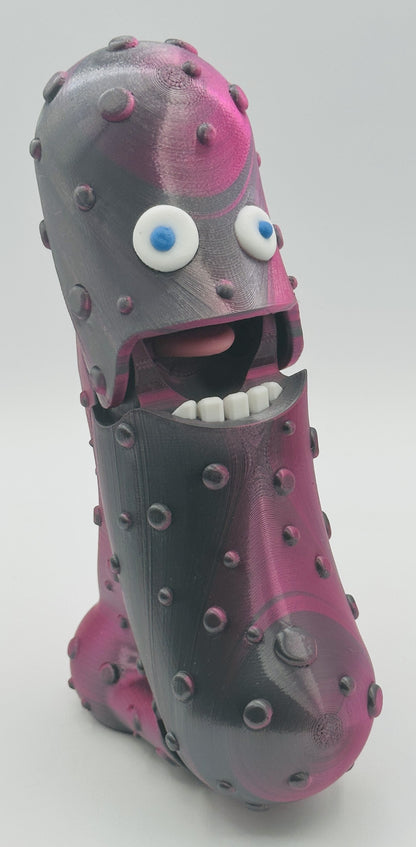 Rose Shadow - 7" Articulated Tickle Pickle with Butt stand