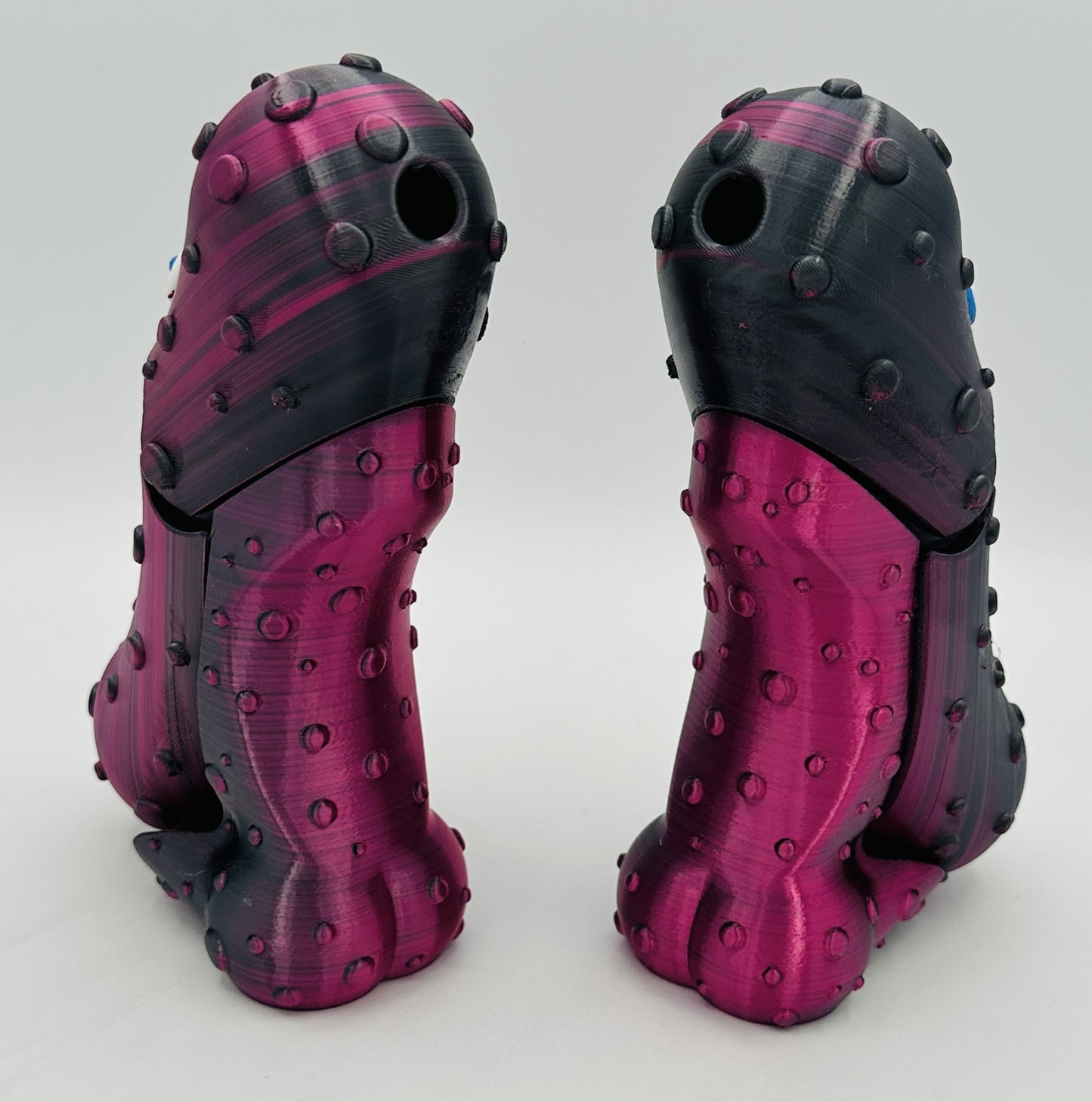 Rose Shadow - 7" Articulated Tickle Pickle with Butt stand