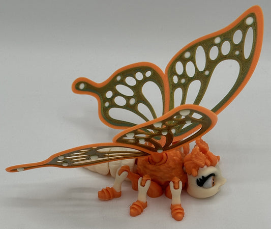Betty Butterfly - 5" Flexi Articulated Bug
