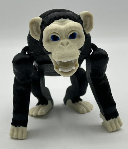 Chimpanzee - 7" Flexi Articulated Pet - Multiple Colors
