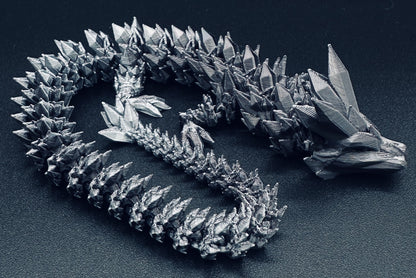Crystal Dragon 14" w/ Egg - Multiple Colors