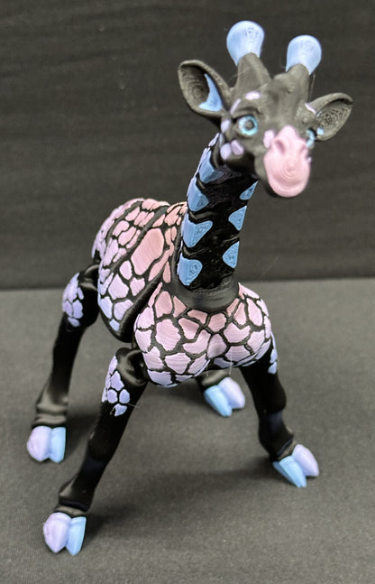 Giraffe - 7" Flexi Articulated Pet - Multiple Colors