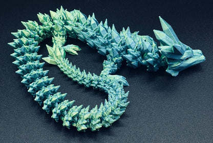 Crystal Dragon 14" w/ Egg - Multiple Colors