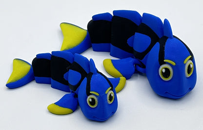 Blue Tang - Articulated Flexi Pet