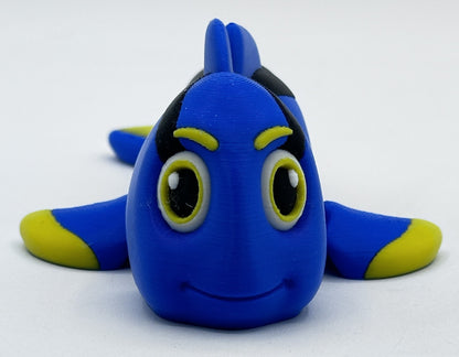 Blue Tang - Articulated Flexi Pet