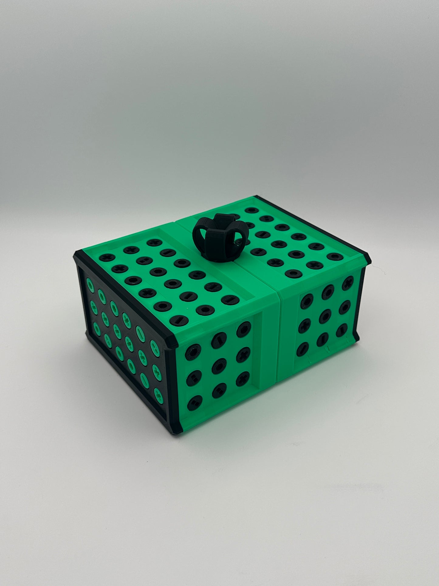 Green & Black Extremely Annoying Gift Box with 296 screws