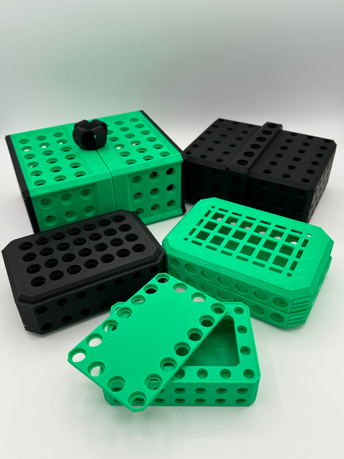 Green & Black Extremely Annoying Gift Box with 296 screws