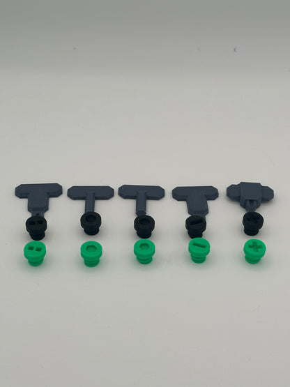 Green & Black Extremely Annoying Gift Box with 296 screws