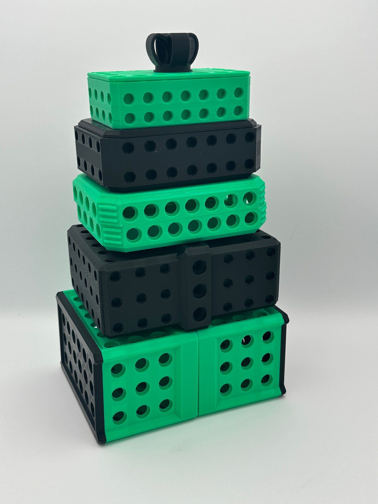 Green & Black Extremely Annoying Gift Box with 296 screws
