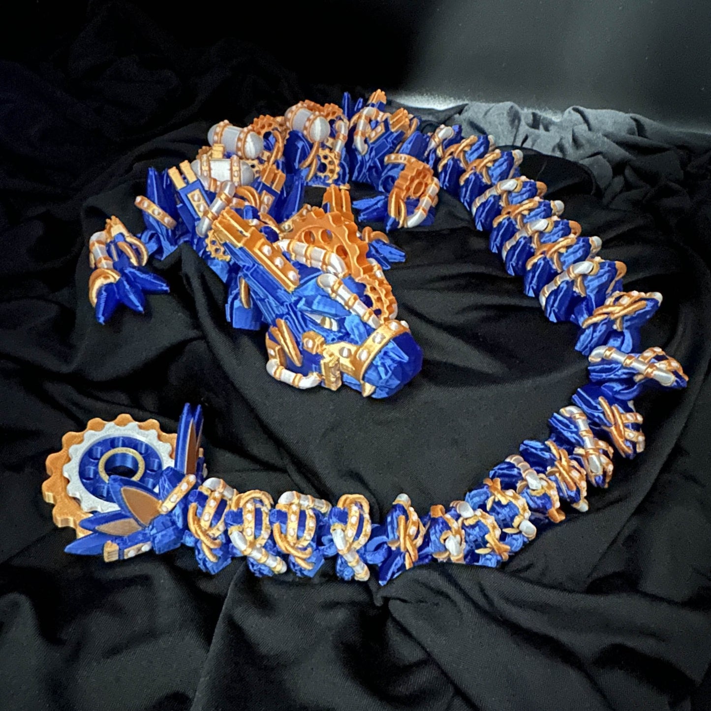 25" Denver Football Steampunk Dragon