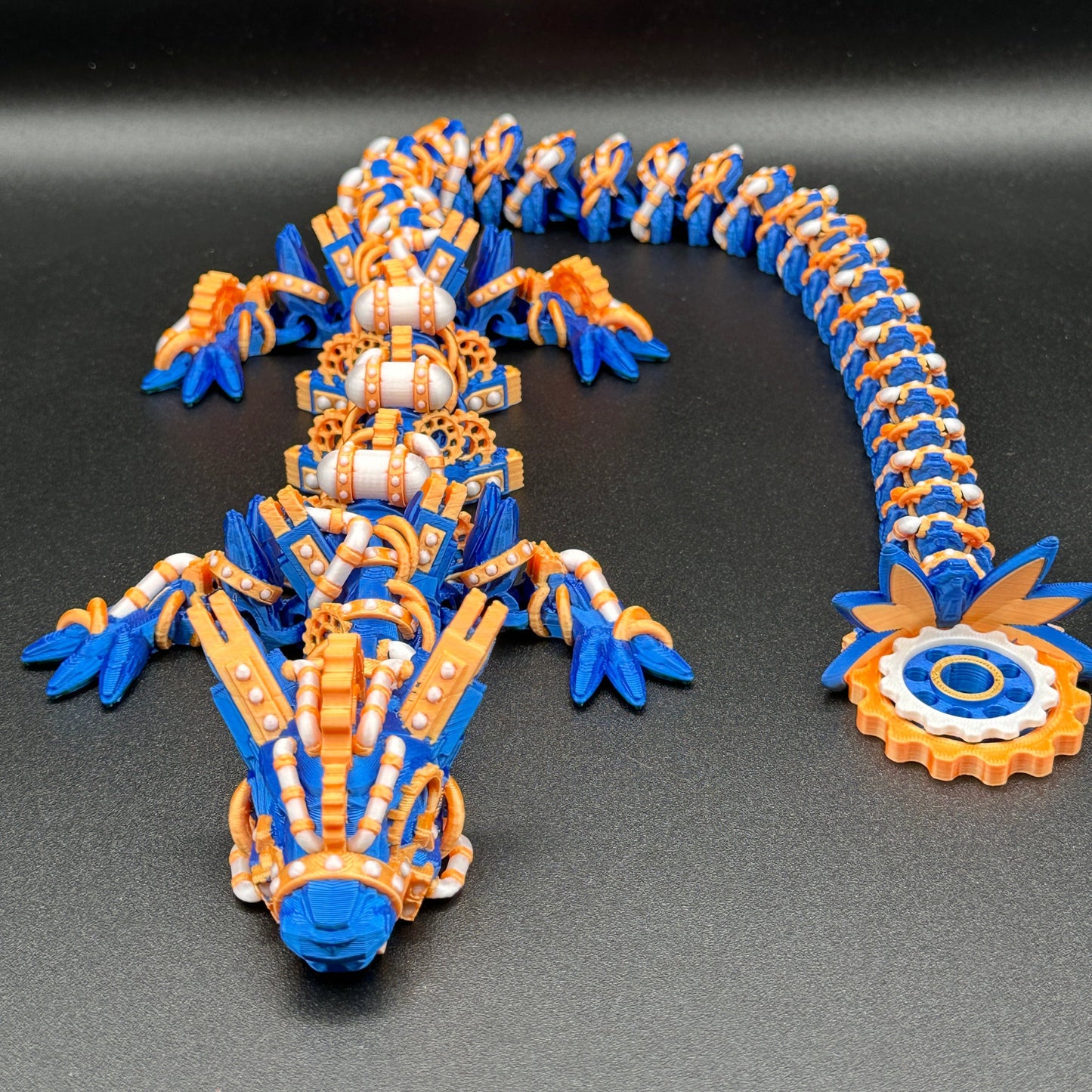 25" Denver Football Steampunk Dragon