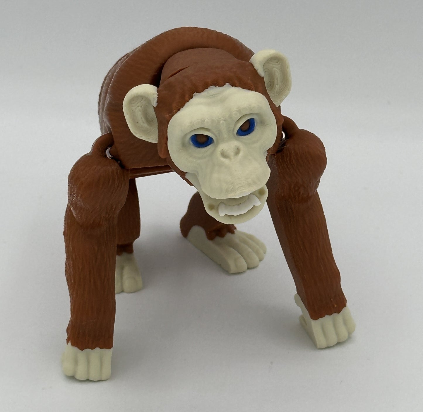 Chimpanzee - 7" Flexi Articulated Pet - Multiple Colors