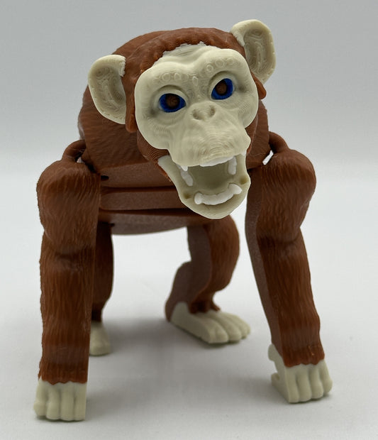 Chimpanzee - 7" Flexi Articulated Pet - Multiple Colors
