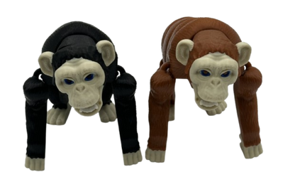 Chimpanzee - 7" Flexi Articulated Pet - Multiple Colors