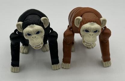 Chimpanzee - 7" Flexi Articulated Pet - Multiple Colors