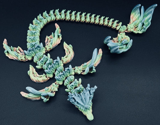 Coral Reef Dragon 19" - Multiple Colors