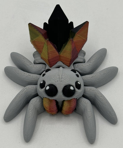 Crystal Spider - 3" Flexi Articulated Pet - Multiple Colors
