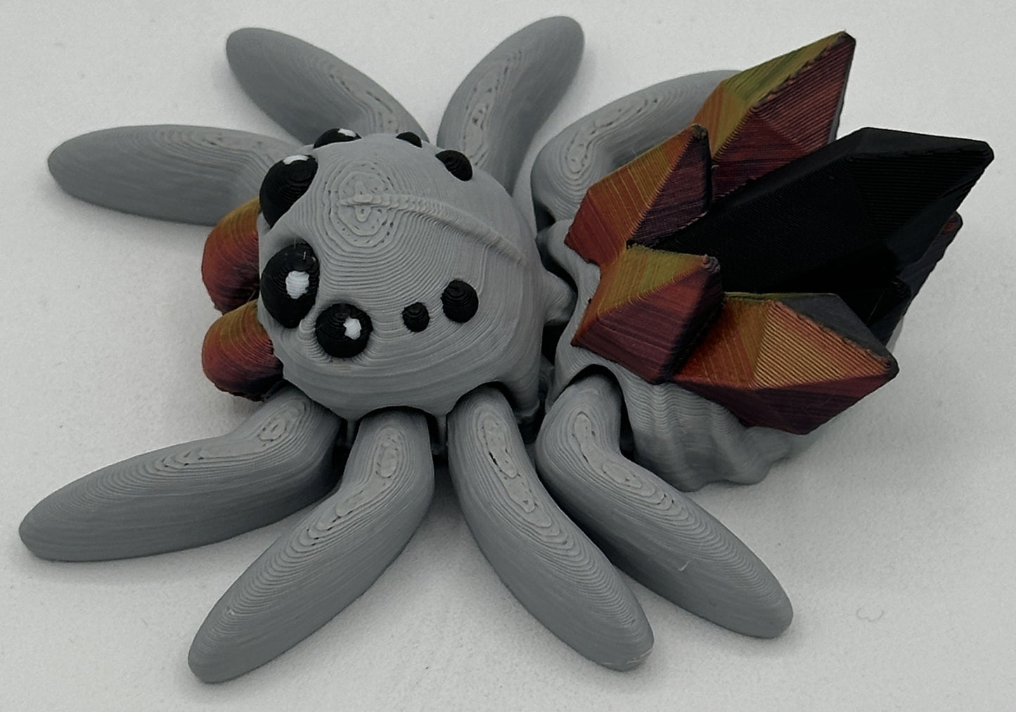 Crystal Spider - 3" Flexi Articulated Pet - Multiple Colors