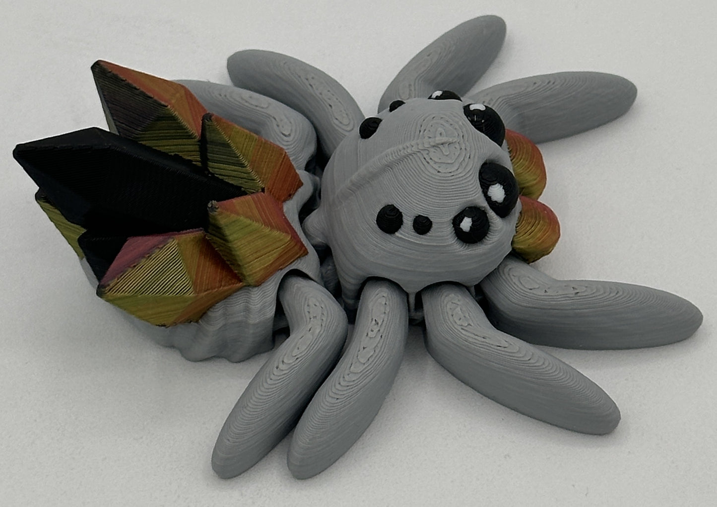 Crystal Spider - 3" Flexi Articulated Pet - Multiple Colors