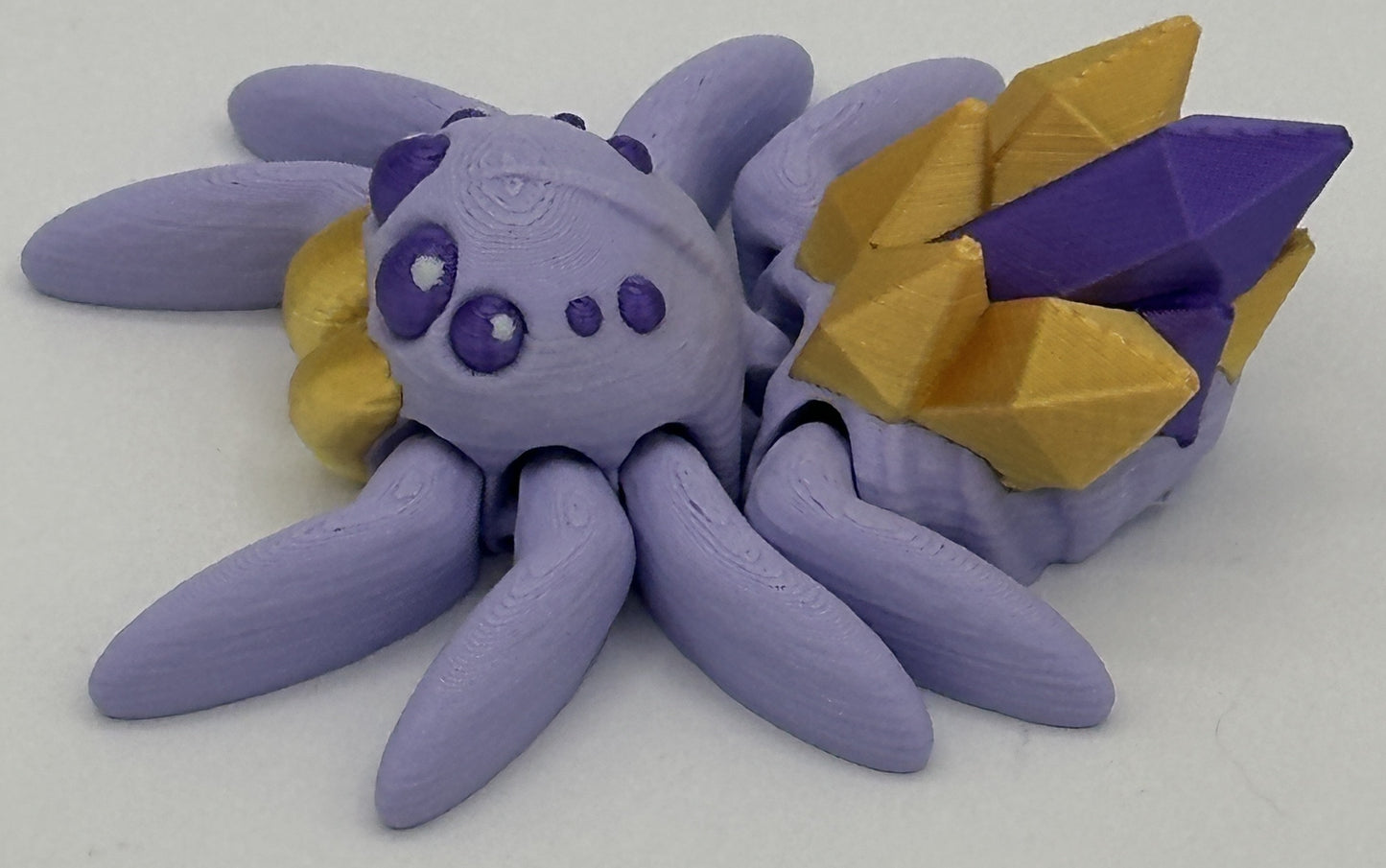 Crystal Spider - 3" Flexi Articulated Pet - Multiple Colors