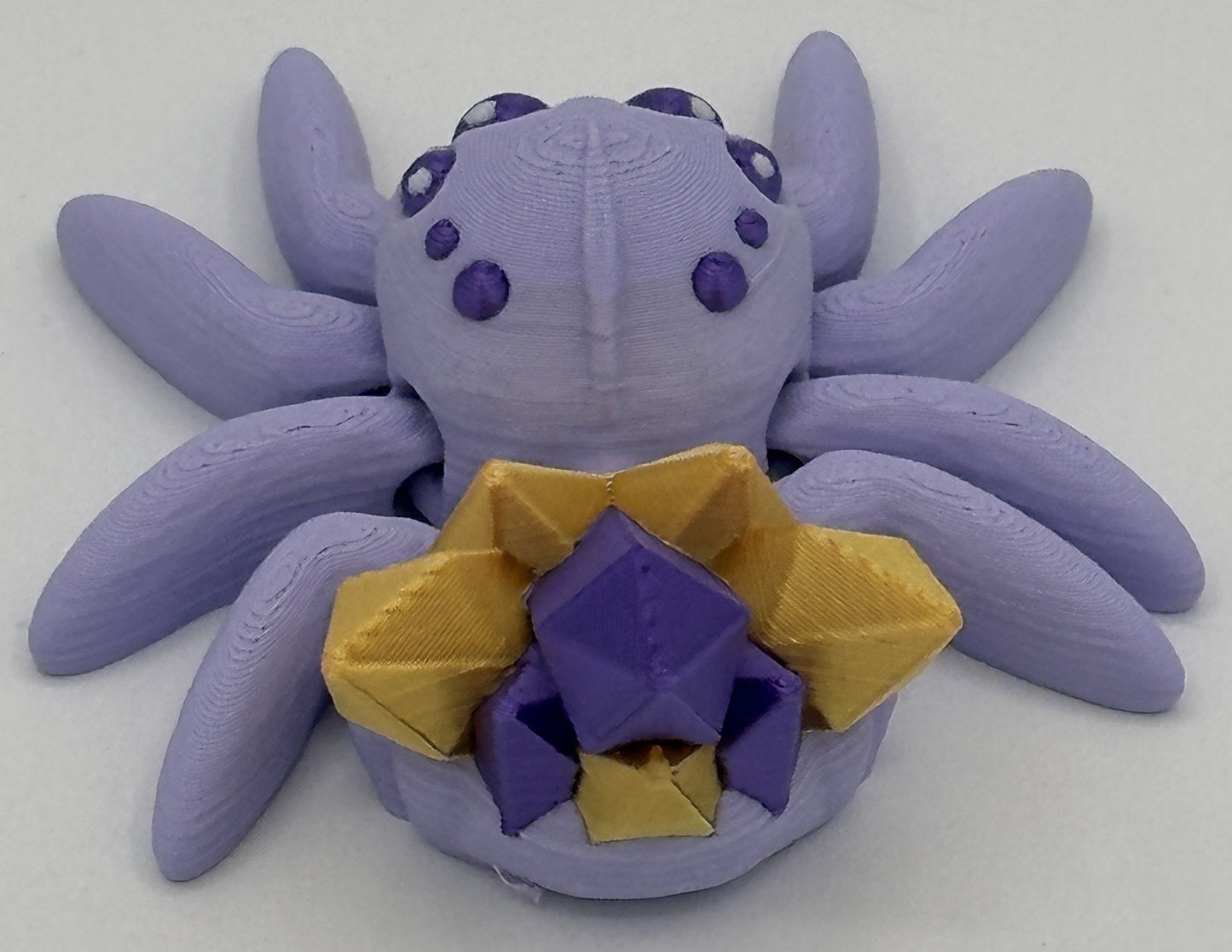 Crystal Spider - 3" Flexi Articulated Pet - Multiple Colors